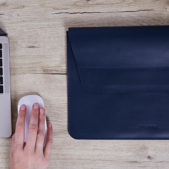 Чохол для ноутбука класичний Incarne Line MacBook Pro 13" 2016-2025 line-blue-pro-13 синій | Зображення 2