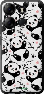 Чохол на Tecno Spark Go 2023 BF7 Панди "4318b-2952-2448"