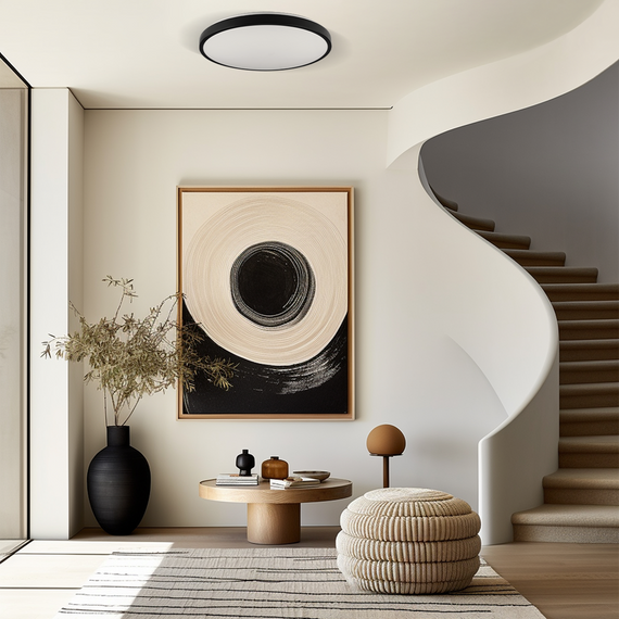 RING матовий 80W 480*60мм 3000К-6500К з ДК чорний | Зображення 7