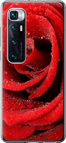 Чехол на Xiaomi Mi 10 Ultra Красная роза "529u-2064-17620"