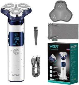 Электробритва мужская VGR V-328 ∙ Роторная бритва-шейвер VGR V-328 с LED дисплеем