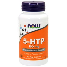 5-гидрокситриптофан NOW 5-HTP 100 mg 60 caps