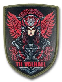 ПАТЧ (НАШИВКА) "Til Valhall" ПВХ
