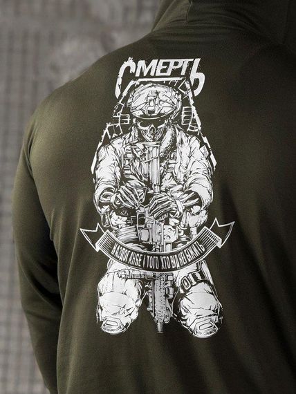 Худі maklin воїн олива ВТ5049 | Зображення 3