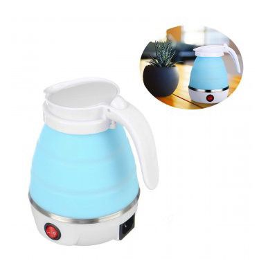 Електрочайник складаний Travel Folding 600ml. Колір: блакитний | Зображення 7