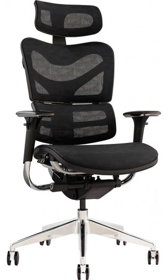 Кресло офисное GT RACER X-782 BLACK (W-51) | Зображення 2