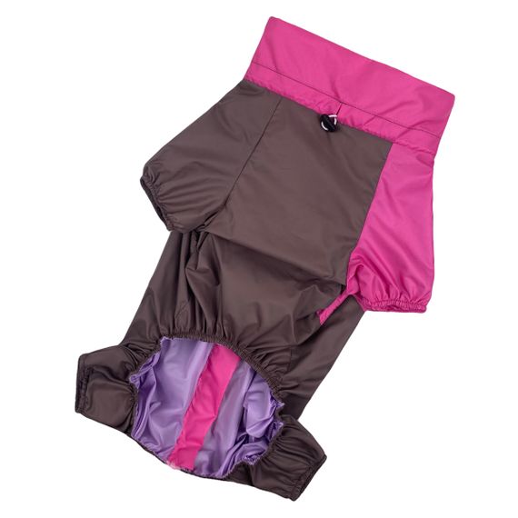 Дощовик для такс шоколад малина MT-22 | Зображення 1