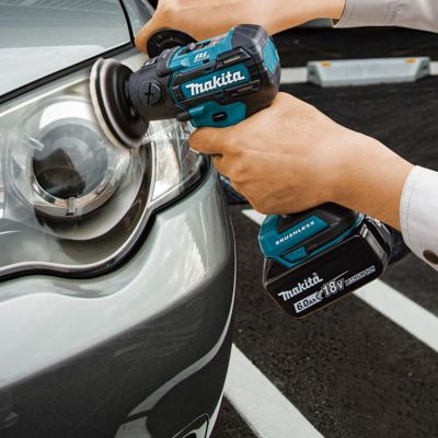 Шлифовальная машина Makita полировальная LXT, 18B, (без АКБ и ЗУ) (DPV300Z) | Зображення 3