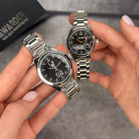 Жіночий годинник Awarder 035 Київ II Silver-Black | Зображення 3