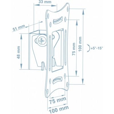 Кронштейн Walfix R-213B | Зображення 1
