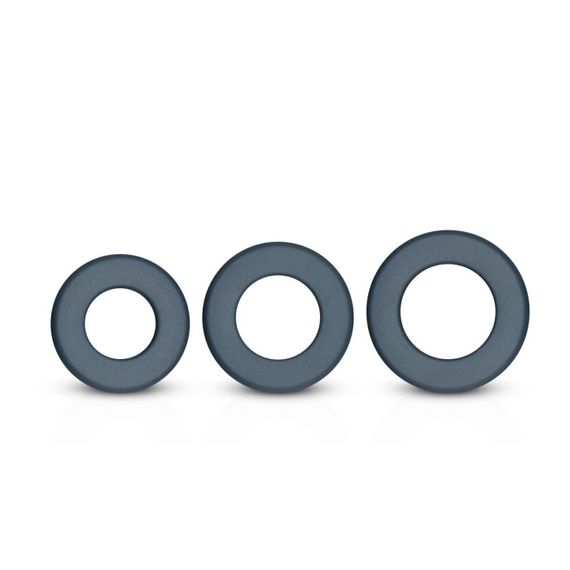 Набір ерекційних кілець Boners 3-Piece Hefty Cock Ring Set | Зображення 3