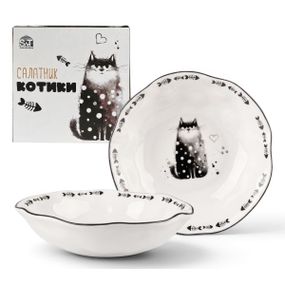 Салатник керамический Purrfect Cats 1,8л