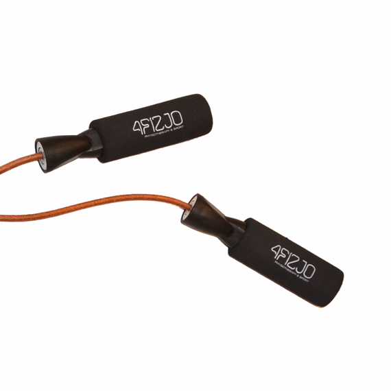 Скакалка 4FIZJO шкіряна для боксу 4FJ1172 (P-5907222931172) | Зображення 1