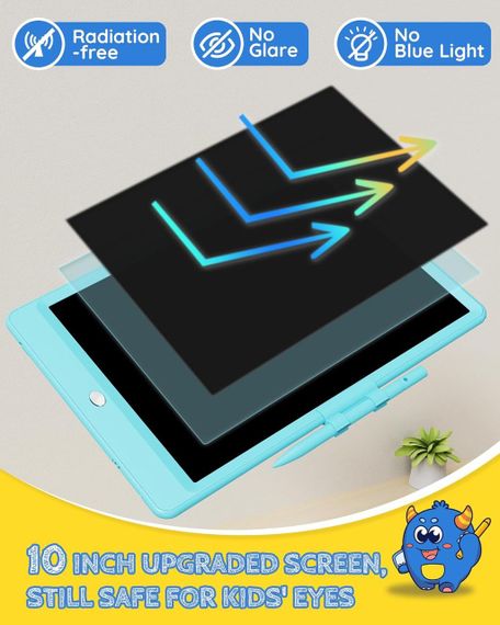 Планшет для малювання, РК-блокнот для письма Graffiti Pad, (приблизно 22 см) кольоровий блокнот для малювання, | Зображення 2