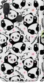 Чохол на Huawei P Smart Plus Панди "4318m-1555-2448"