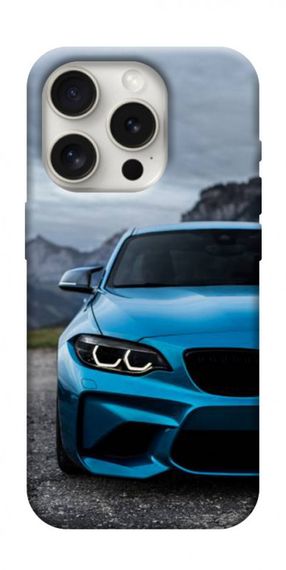 Чохол з картинкою небесний бмв для Apple iPhone 16 Pro (6.3")