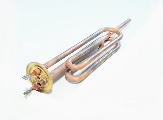 Тэн 2000W для бойлера Ariston на фланцэ D48 с удлиненными контактами Kawai