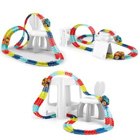 Інтерактивний трек з інерційною машинкою SHT 288 Changeable Trak (138pcs/1CAR) Colorful