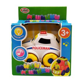 Музична машинка Міські служби PlaySmart 7438 з підсвічуванням
 Біла поліція