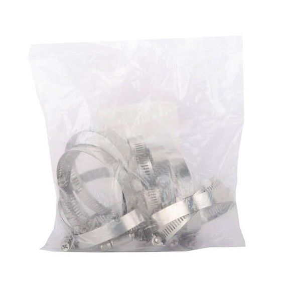 Хомут нержавійна сталь 12,7 мм, D 52-76 мм INTERTOOL TC-1152 | Зображення 1