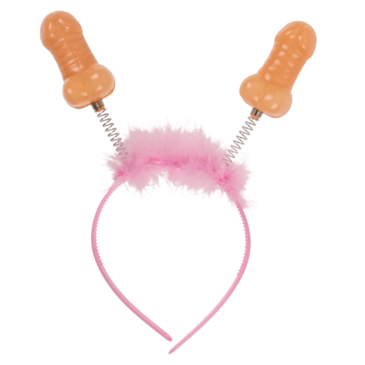 Oбруч Headband Penis, 25 см Sex Aura | Зображення 2
