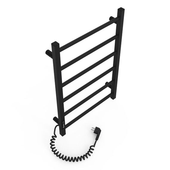 Электрическая полотенцесушилка Laris Зебра Альфа ЧФЧ6 400 х 600 Е (подкл. слева) R3 | Зображення 2