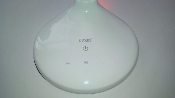 Настільний світлодіодний світильник Luxel TL-01W, 10 Вт, нічник, білий | Зображення 4