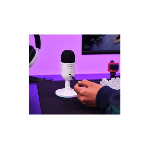 Мікрофон Trust GXT 234W Yunix USB White (25374) | Зображення 7