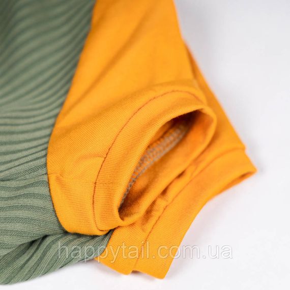 Футболка для собак Pet Fashion Kent XS2 оливковая — летняя хлопковая одежда без застежек | Зображення 3