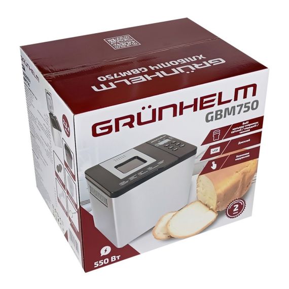 Хлібопічка Grunhelm GBM750 | Зображення 9