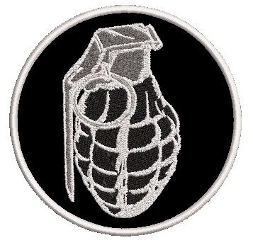 Шеврон граната (Вариант №11)