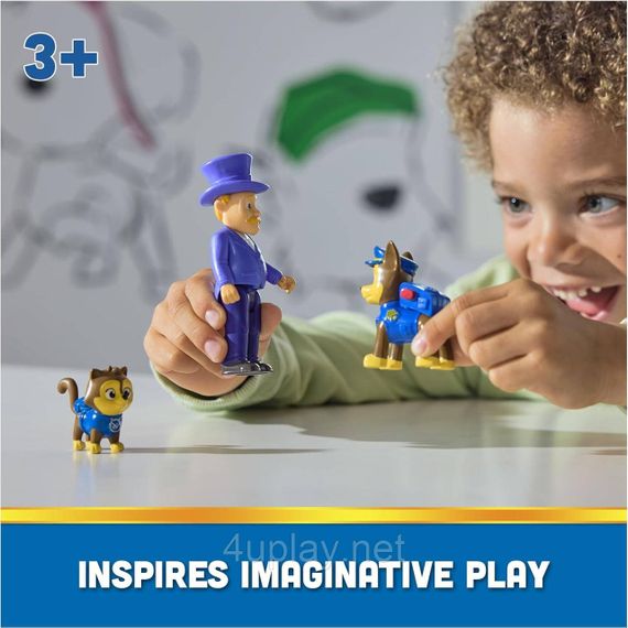 Щенячий патруль Набор игровых фигурок Гончик, Мэр Хамдингер и кот Гончик Оригинал Paw Patrol | Зображення 6