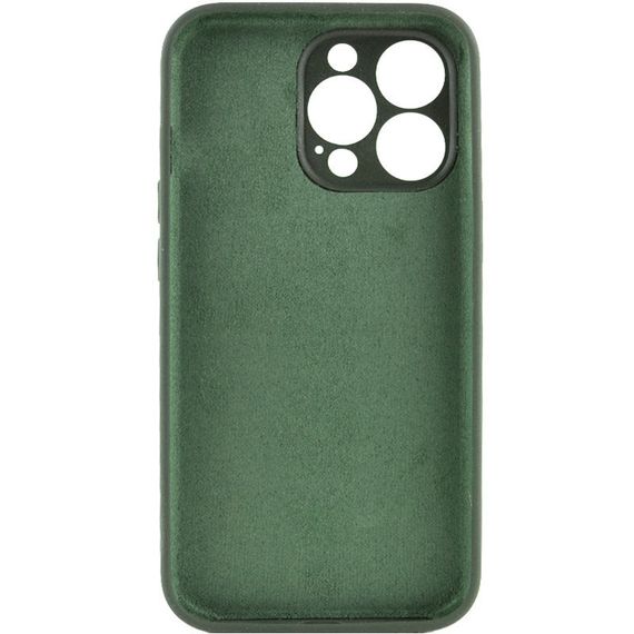 Чохол Silicone Case Full Camera Protective (AA) NO LOGO для Apple iPhone 14 Pro Max (6.7") Зелений / Cyprus Green | Зображення 1