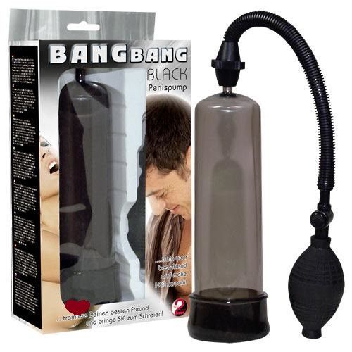 Помпа для пеніса BANG BANG (чорна) Sex Aura