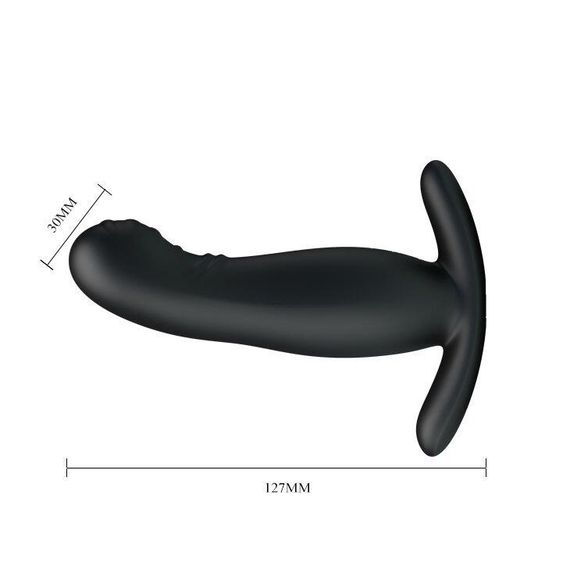 Анальний стимулятор з вібрацією і ротацією BI-040053 sexstyle | Зображення 4