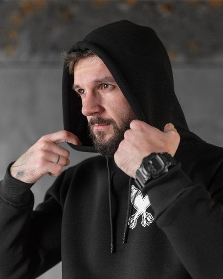 Худі CELEO на флісі black ВТ7912 | Зображення 3