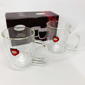 Набір чашок з подвійними стінками, Чайні чашки з подвійним дном Чайні чашки подвійними стінками RG-98