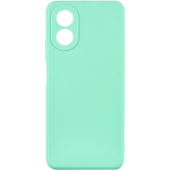 Силиконовый чехол Candy Full Camera для Oppo A78 4G Зеленый / Menthol