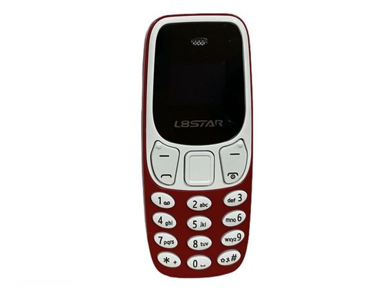 Міні мобільний маленький телефон L8 Star BM10 (2Sim) червоний | Зображення 4