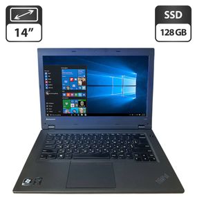 Ноутбук Б-класс Lenovo ThinkPad L440 / 14" (1366x768) TN / Intel Core i5-4200M (2 (4) ядра по 2.5 - 3.1 GHz) / 8 GB DDR3 / 128 GB SSD / Intel HD Graphics 4600 б/у