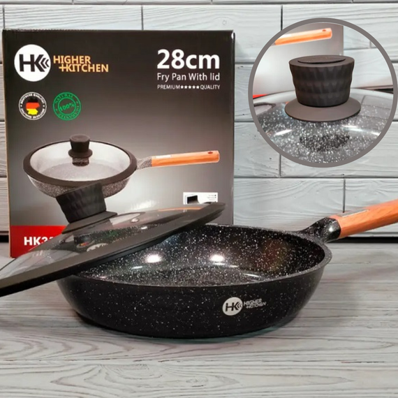 Сковородка з кришкою гранитне покриття XPRO НК-319 (43613-НК-319_783) | Зображення 2