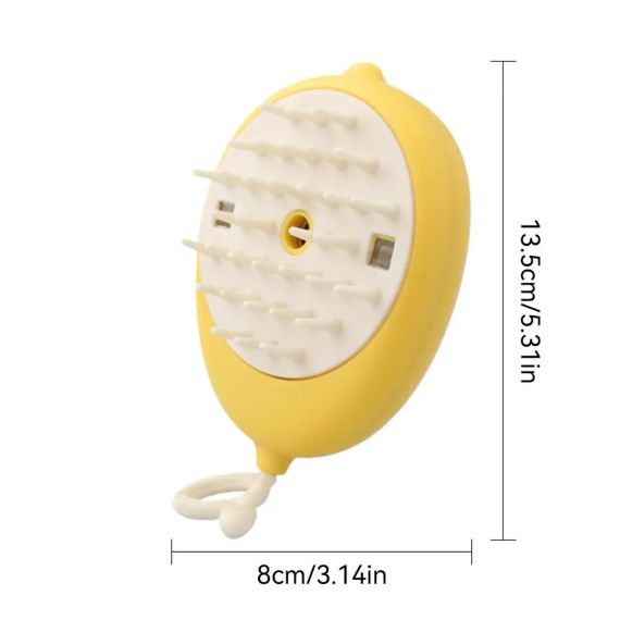 Щітка масажна для догляду за шерстю тварин 4 в 1 ПАРОВА Pet comb | Зображення 3