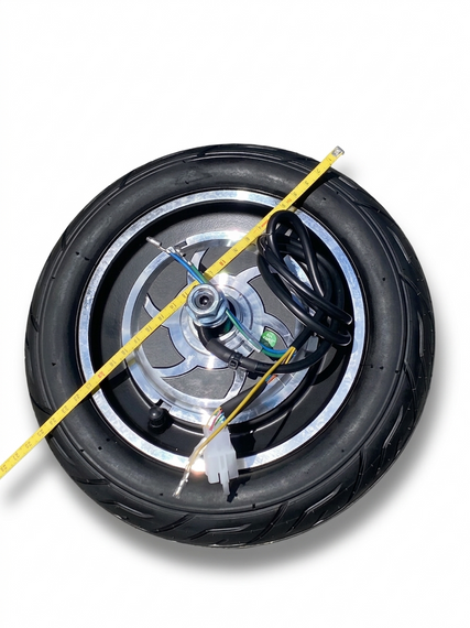 Мотор-колесо 10" для електросамоката Crosser T4 (48V, 600W/1000W) | Посилене безщіткове колесо-мотор Кроссер Т4, код 1250 | Зображення 7