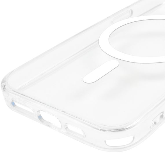 Чохол TPU Ummi transparent with Magnetic Fit для Apple iPhone 16 (6.1") Clear | Зображення 5