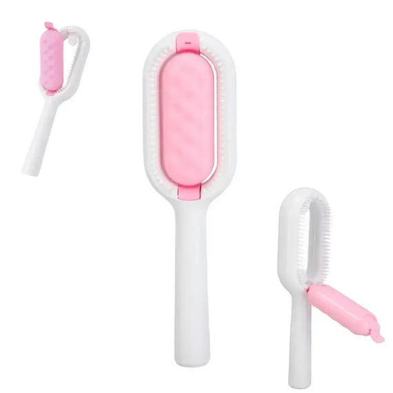 Силіконова щітка для вичісування хатніх тварин, Щітка для грумінгу для вичісування собак і кішок | Зображення 4