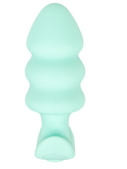 Анальна пробка з вібрацією Vibrating Mini Butt Plug Green Sex Aura | Зображення 7