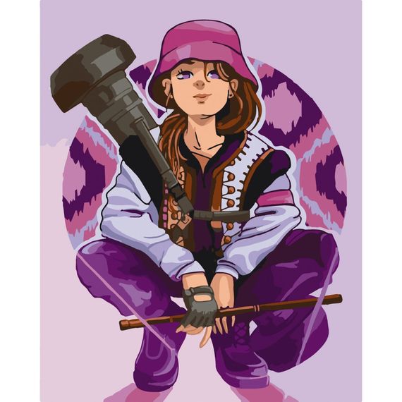 Картина по номерам "Гуцульские подарки" Bambi 10385-NN 30х40 см