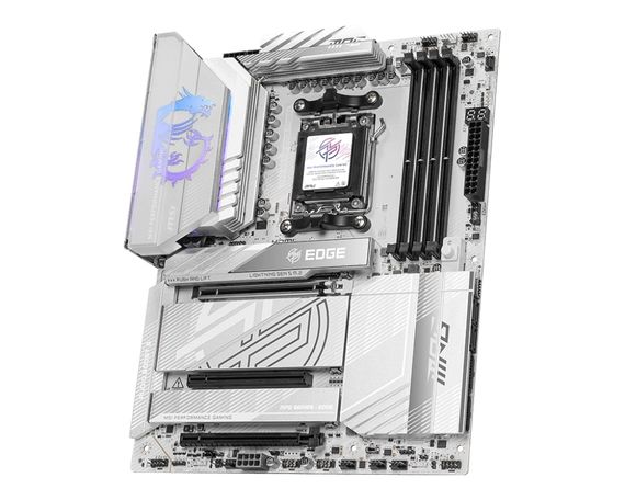 Материнcкая плата MSI MPG X870E EDGE TI WIFI sAM5 X870E 4xDDR5 M.2 HDMI WiFi BT ATX 911-7E59-001 | Зображення 2