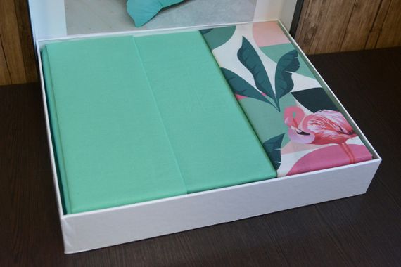 Комплект постільної білизни Charlotte Duz Boya 200x220 см Flamingo | Зображення 2