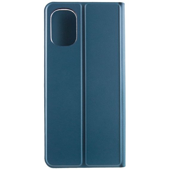 Шкіряний чохол-книжка GETMAN Elegant (PU) для TECNO Spark 9 Pro (KH7n) Штучна шкіра, Слот для візитки, Синій | Зображення 4